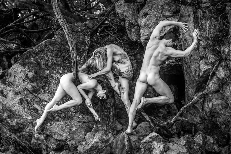costa rica artistic nude photo by model shawn alfie 