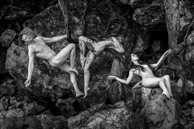 costa rica artistic nude photo by model shawn alfie 