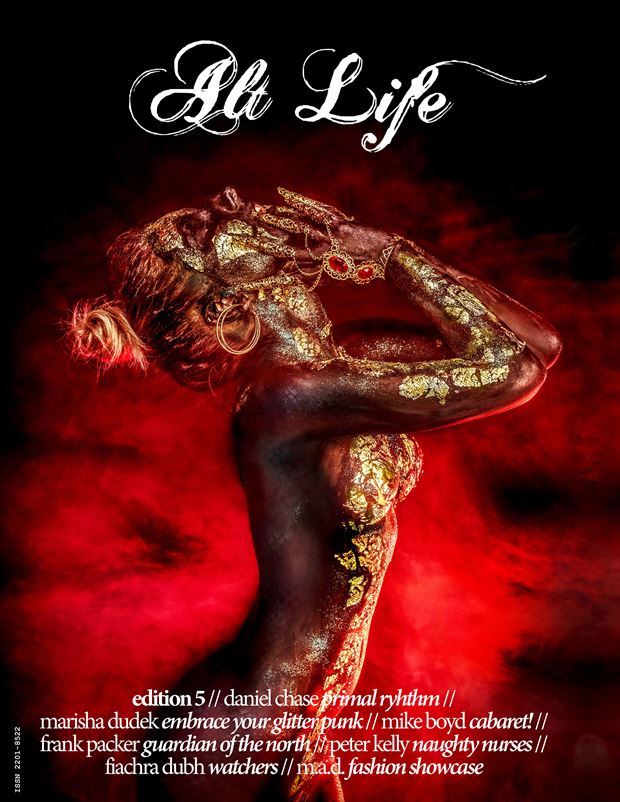 cover alt life magazine with model anastasia barbora artistic nude photo by photographer dcphoto