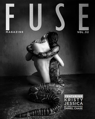 cover fuse magazine with model kristy jessica artistic nude photo by photographer dcphoto