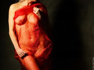 covered artistic nude photo by photographer kuti zoltan hermann