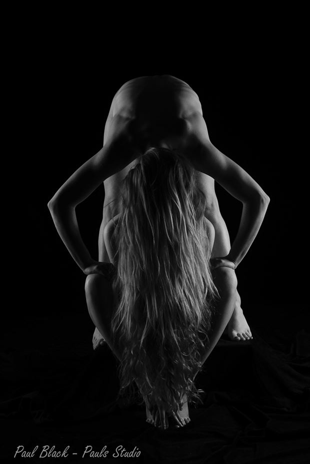 creative duo 1 artistic nude photo by photographer paul black