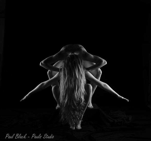 creative duo 2 artistic nude photo by photographer paul black
