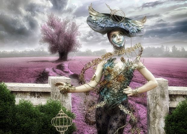 creative make up d surreal photo by photographer andrea peria