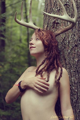 creatures in the woods Artistic Nude Photo by Model Kavita Ayana