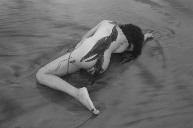 crystal at black s beach artistic nude photo by photographer kayakdude