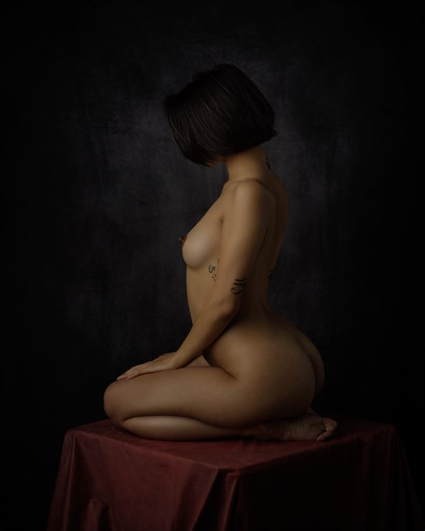 curves artistic nude photo by model thedarkmother_rose