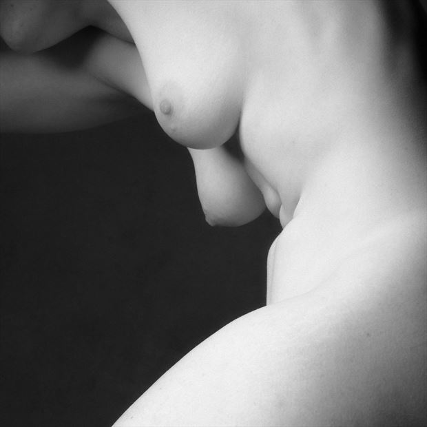 curving torso artistic nude photo by photographer douglas