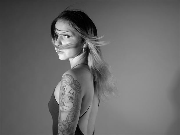 daisy in studio tattoos photo by photographer fotoguy53