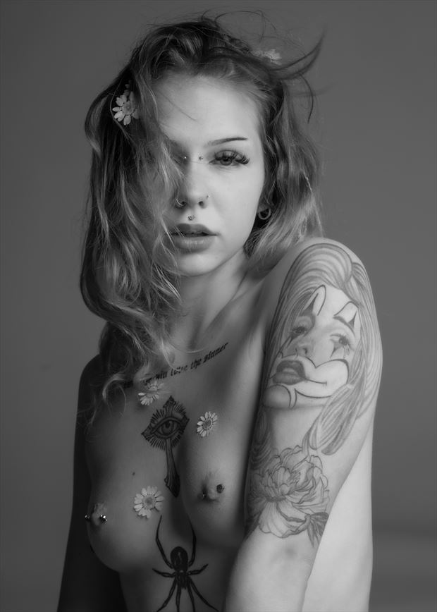 daisy studio portrait artistic nude artwork by photographer fotoguy53