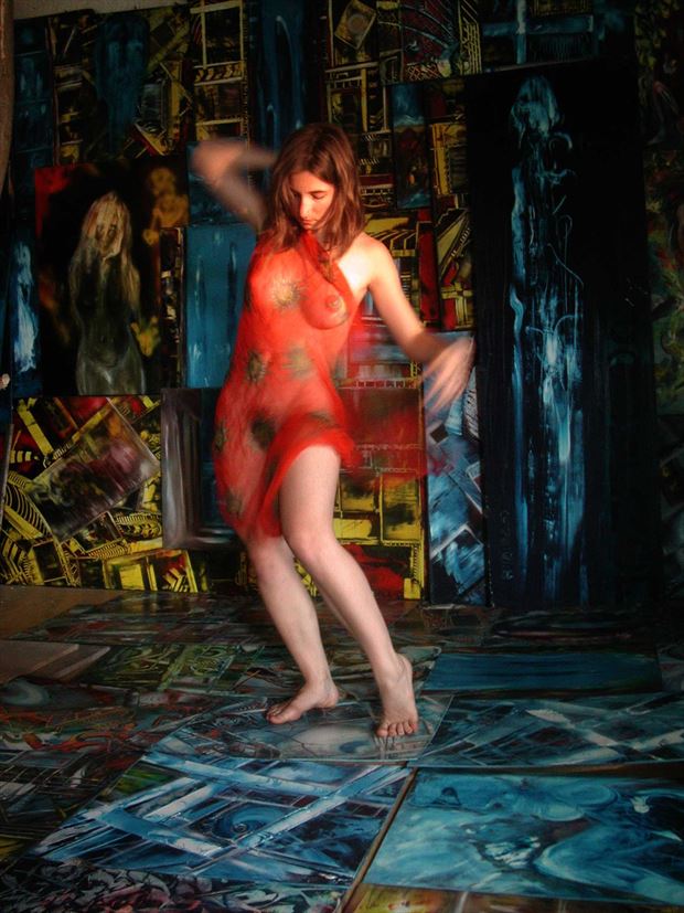 dance in the joseph auquier atelier of painting 6 surreal photo by photographer joseph auquier
