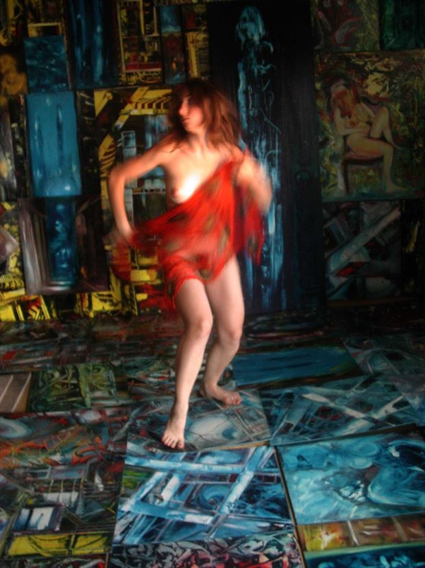dance in the joseph auquier atelier of painting 9 lingerie photo by photographer joseph auquier