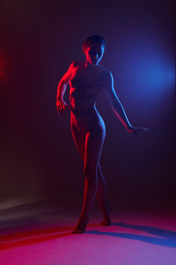 dancer artistic nude photo by photographer ken falk