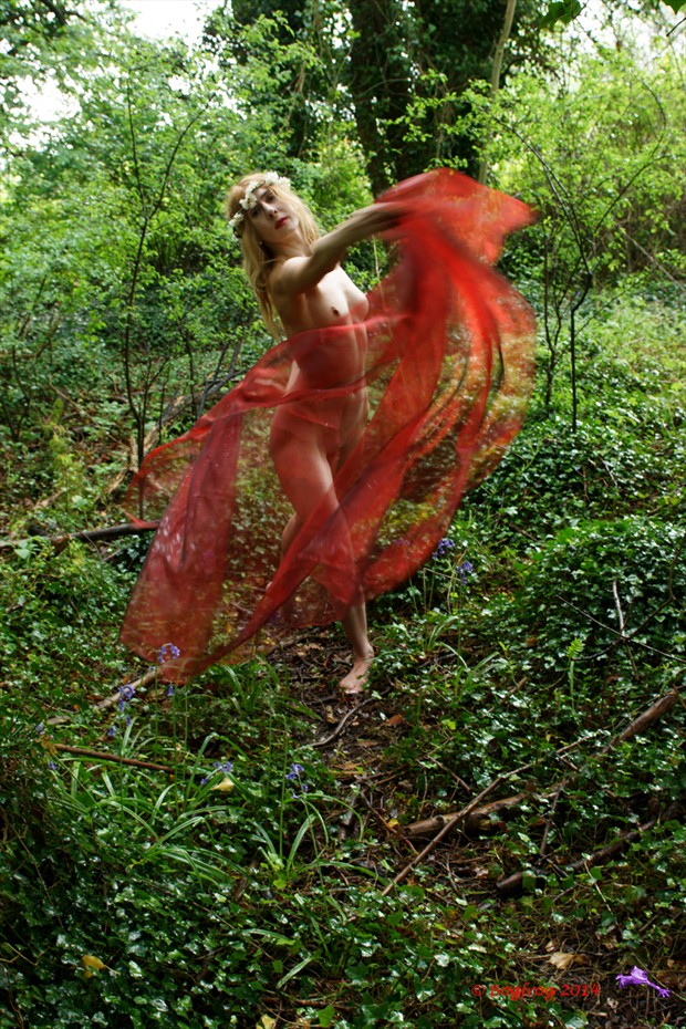 dancer in the wild   dancing Nymph Artistic Nude Photo by Photographer Bogfrog