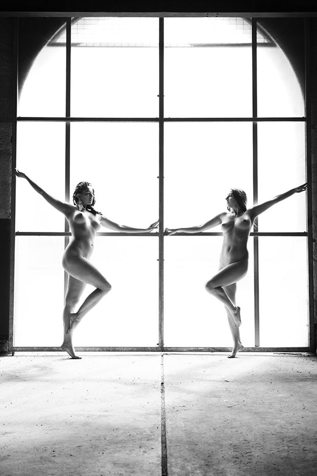 dancers of light artistic nude photo by photographer unmasked