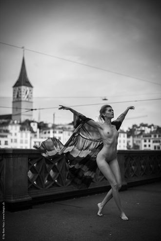 dancing in zurich artistic nude photo by model kate ri