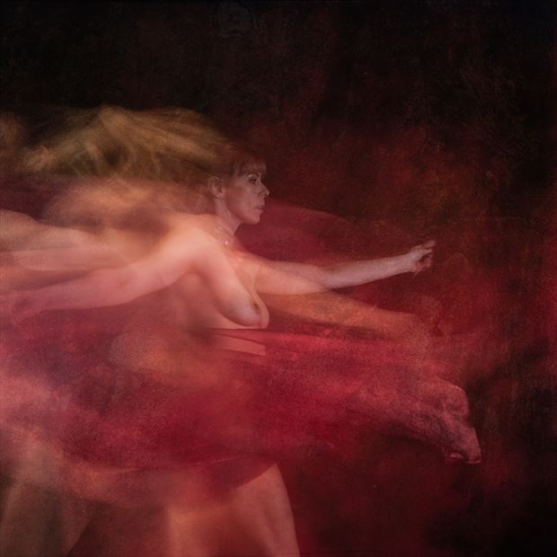 dancing with light artistic nude photo by photographer colin dixon