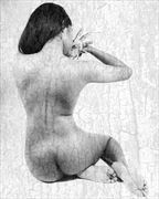 dappled artistic nude photo by photographer studio sensuale