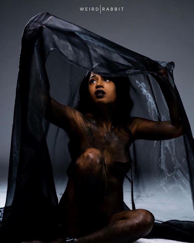 dark knight artistic nude photo by model kyla aujeant%C3%A9