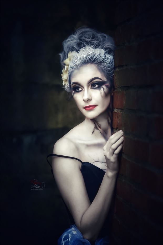 dark queen surreal artwork by photographer wicked fun studio