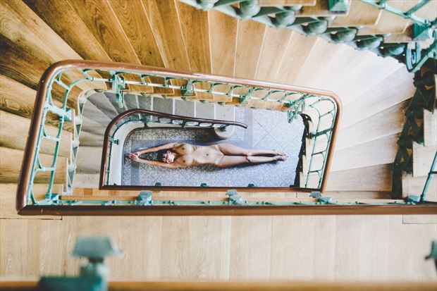 das treppenhaus erotic artwork by photographer jens schmidt