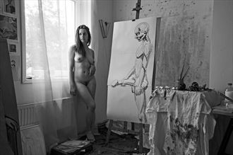 death and the maiden artistic nude photo by photographer vanbrighouse