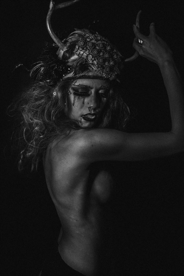 demons artistic nude photo by model jayde on film