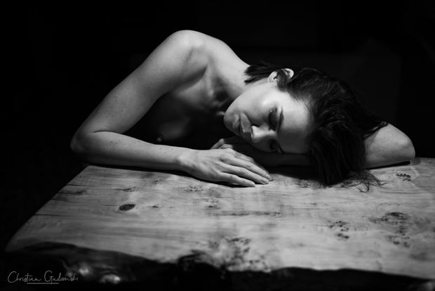 denisa erotic photo by photographer christian gadomski