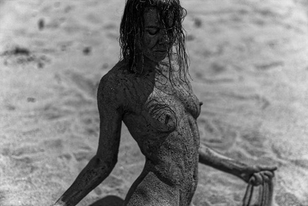denisa in uv 2 artistic nude photo by artist pj reptilehouse