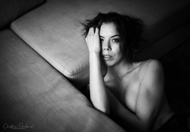 denisa sensual photo by photographer christian gadomski