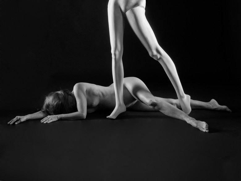 des jambes %C3%A9lanc%C3%A9es 1 artistic nude photo by photographer dick