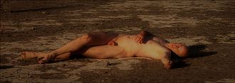 desert corpse artistic nude photo by photographer michel fouch%C3%A9