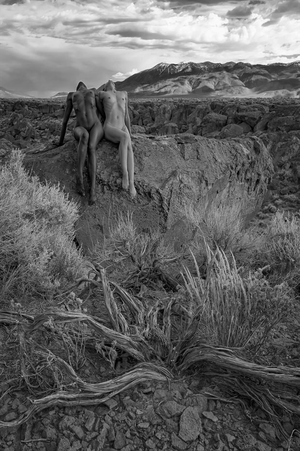 desert fauna artistic nude photo by photographer philip turner