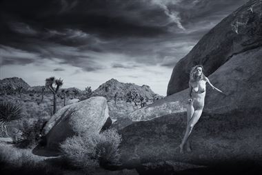 desert skies artistic nude photo by photographer j guzman