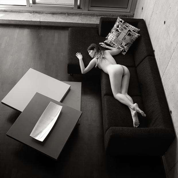 design for modern living artistic nude photo by photographer randall hobbet
