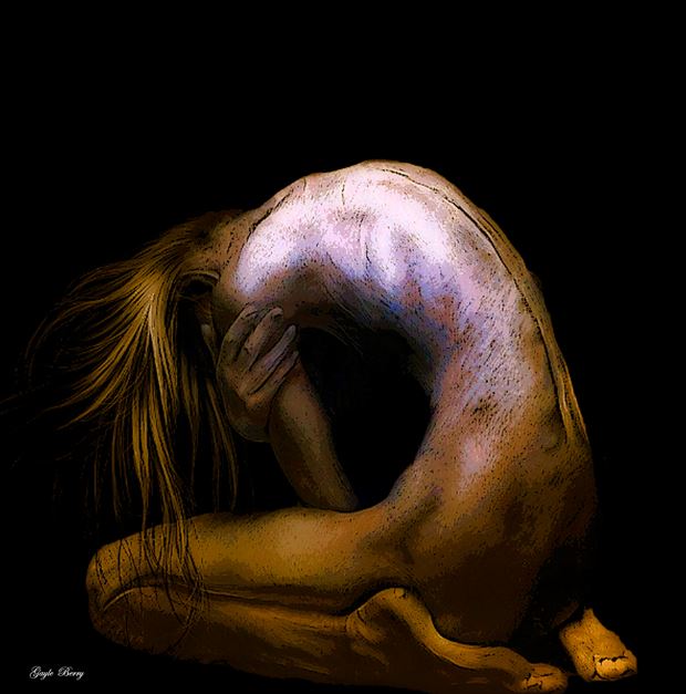 despair artistic nude artwork by artist gayle berry