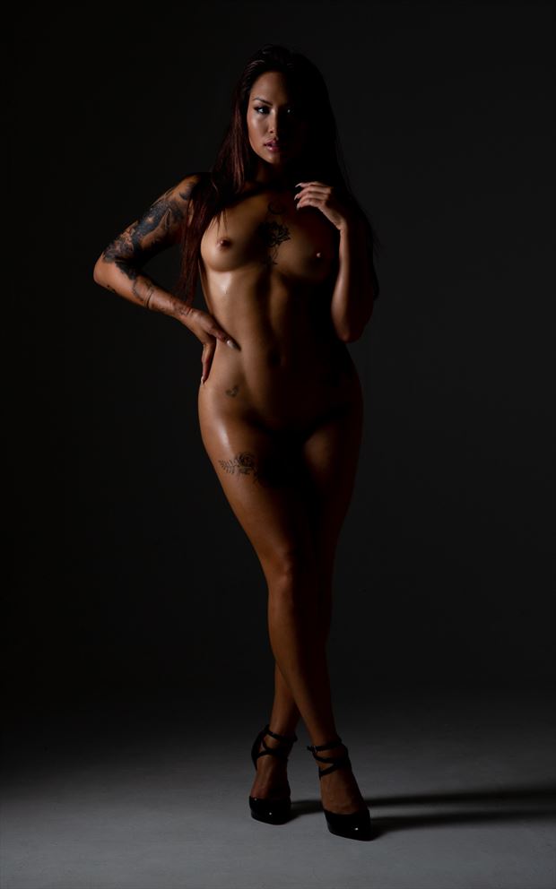 dicapria artistic nude photo by photographer richard benn