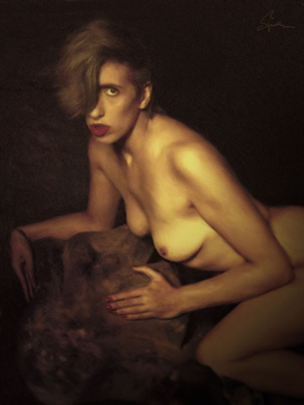 discovered artistic nude artwork by artist van evan fuller