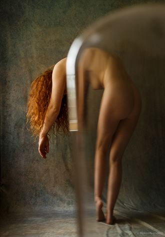distorted reality artistic nude photo by model ivory flame