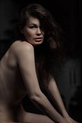 dramatic shadows artistic nude artwork by photographer branded baron