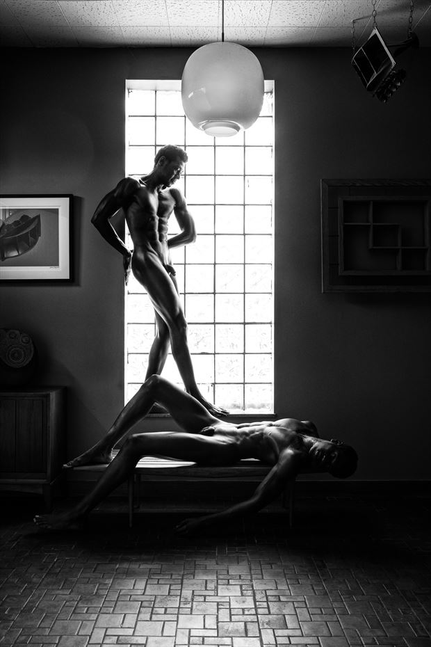 dreaming artistic nude photo by photographer light and shadow studio