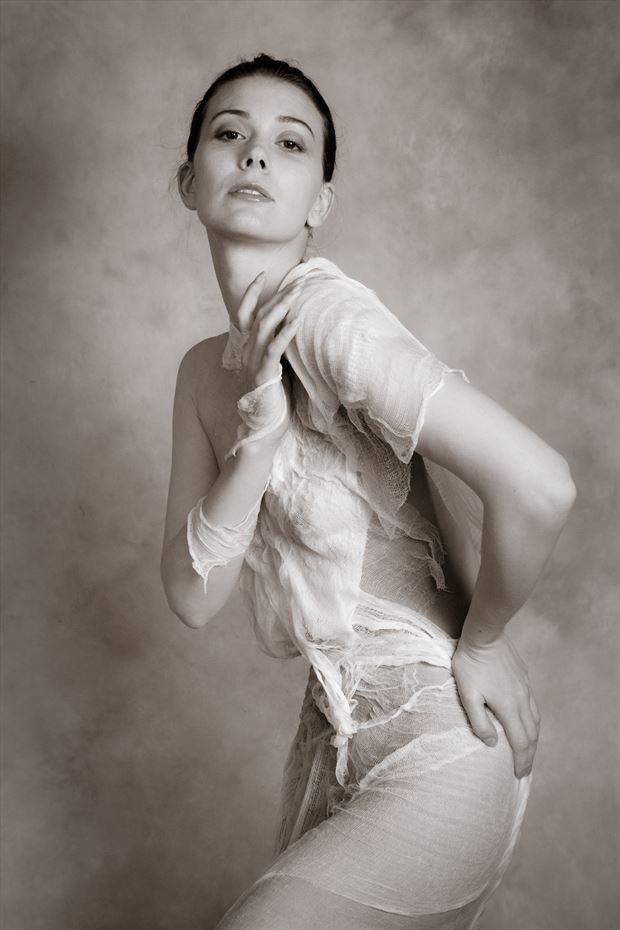 dressed in cheesecloth glamour photo by photographer lightworkx