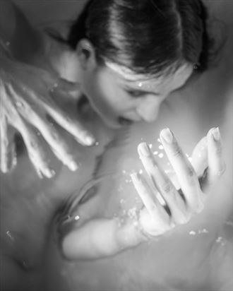 drowning artistic nude photo by photographer matthew grey photo