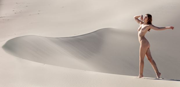 dune figure with sienna artistic nude photo by photographer light workx