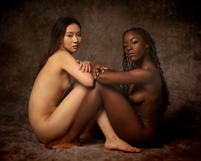 duo artistic nude photo by photographer fischer fine art