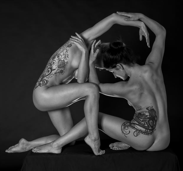 duo artistic nude photo by photographer stevegd