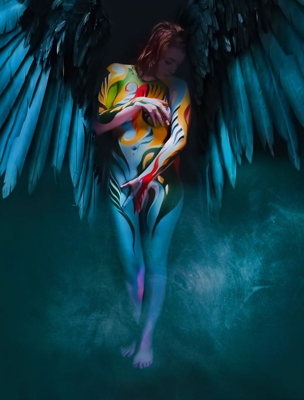 earth angel artistic nude photo by photographer bill milward