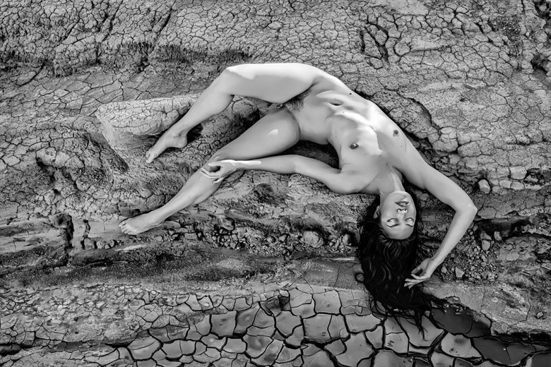 earth element ii b w artistic nude photo by photographer philip turner