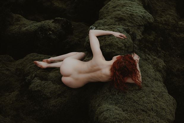 earth s cradle artistic nude photo by model icelandic selkie