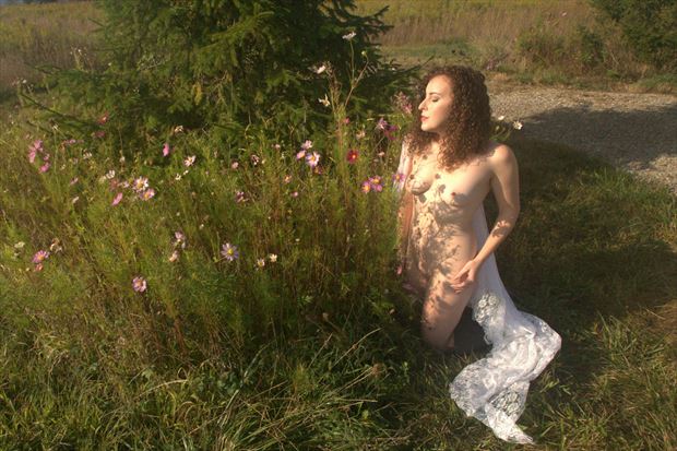 eden in the magical meadow artistic nude photo by photographer kayakdude